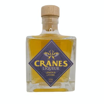 Cranes Zitronen-Litschis-Likör 20cl