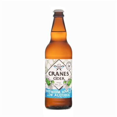 Cranes Cider Premium Apfelwein mit niedrigem Alkoholgehalt (9x500ml)