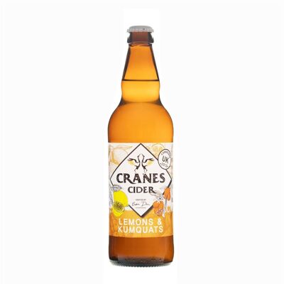 Cranes Cider Lemons & Kumquats (9x500ml)