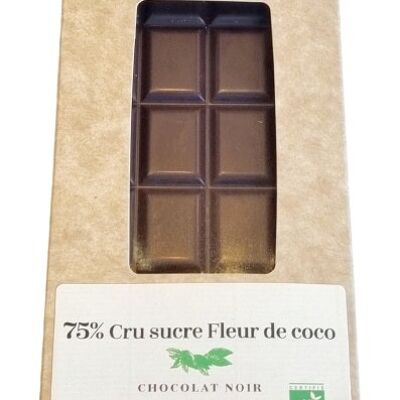 Noir 75% Nacional Fleur de Coco CRU