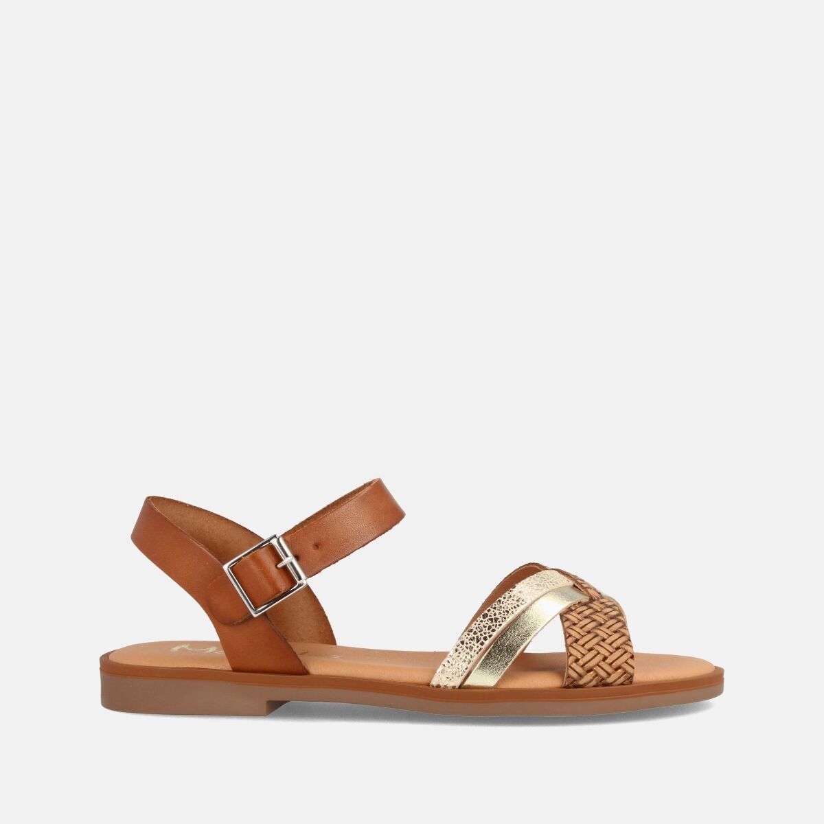 Flip flop piel online mujer