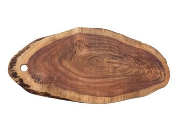 Planche de service disque d'arbre Planche à découper 4 ou 8 parties bois plateau de service décoratif acacia massif 12
