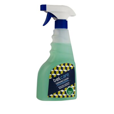 Detergente BelCare per piani di lavoro in ceramica e porcellana - Spray per la pulizia quotidiana della cucina o del bagno 500 ml