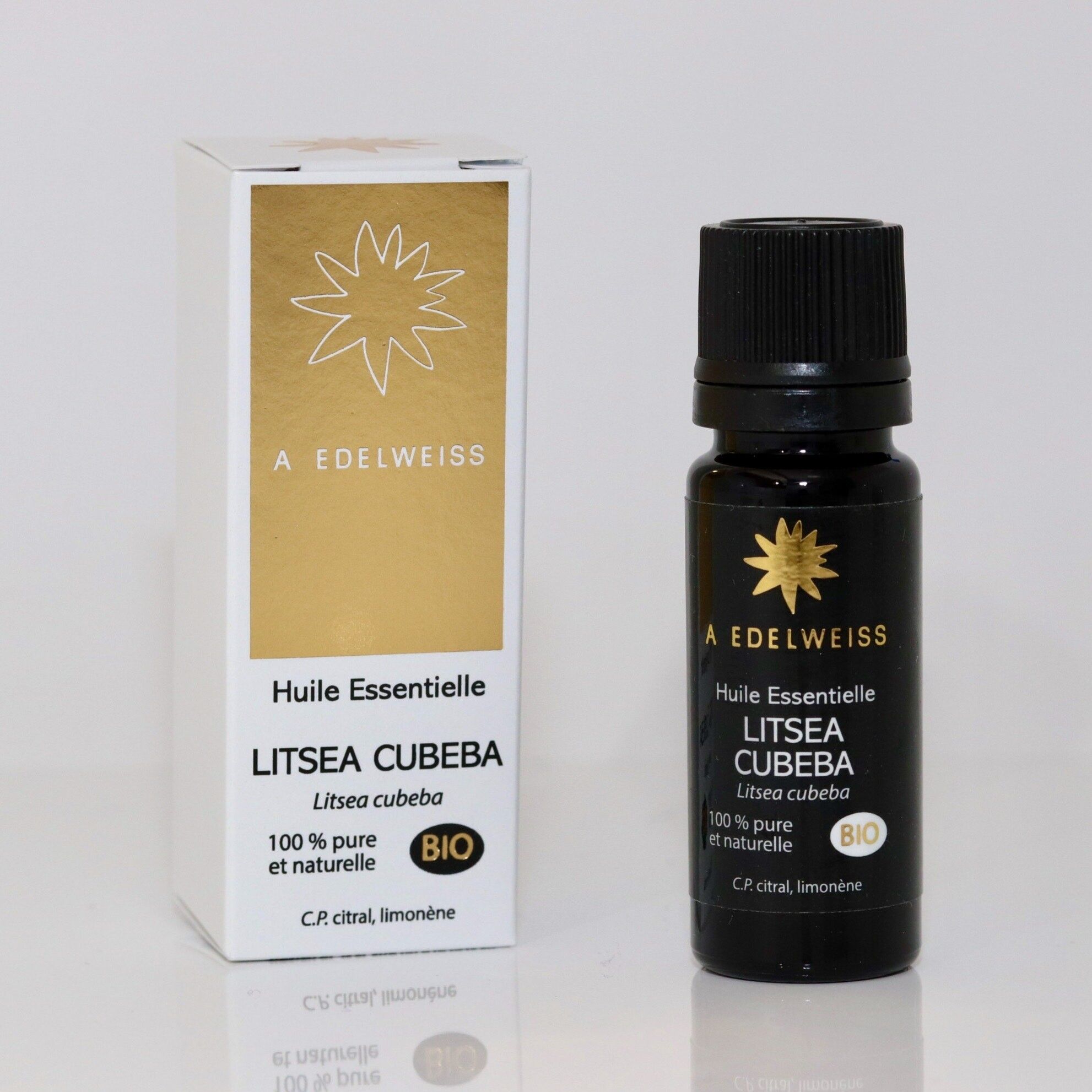 OLIO ESSENZIALE BIOLOGICO DI LITSEA CUBEBA - 10 ML - HE1