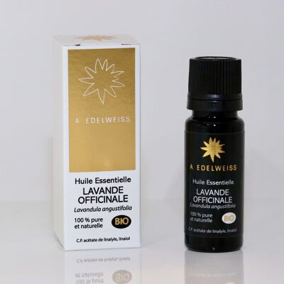 OLIO ESSENZIALE DI LAVANDA BIOLOGICO - 10 ML - HE10
