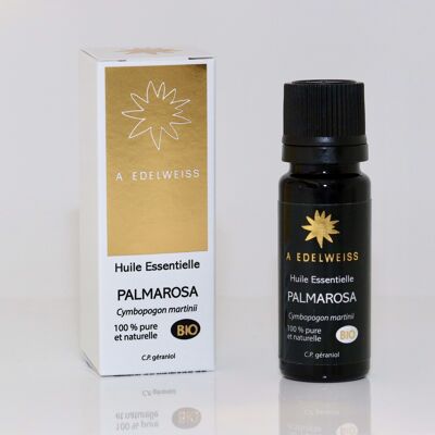 ORGANIC PALMAROSA ESSENTIAL OIL - 10 ML - HE14