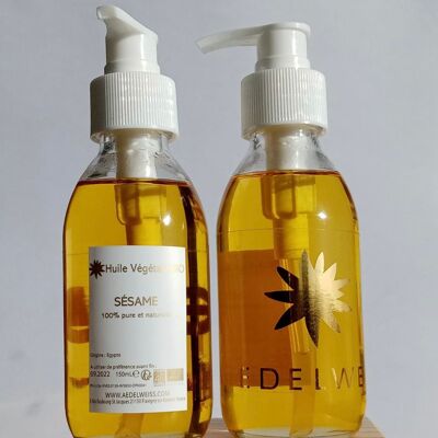 ACEITE VEGETAL VIRGEN DE SÉSAMO BIO - 150ML