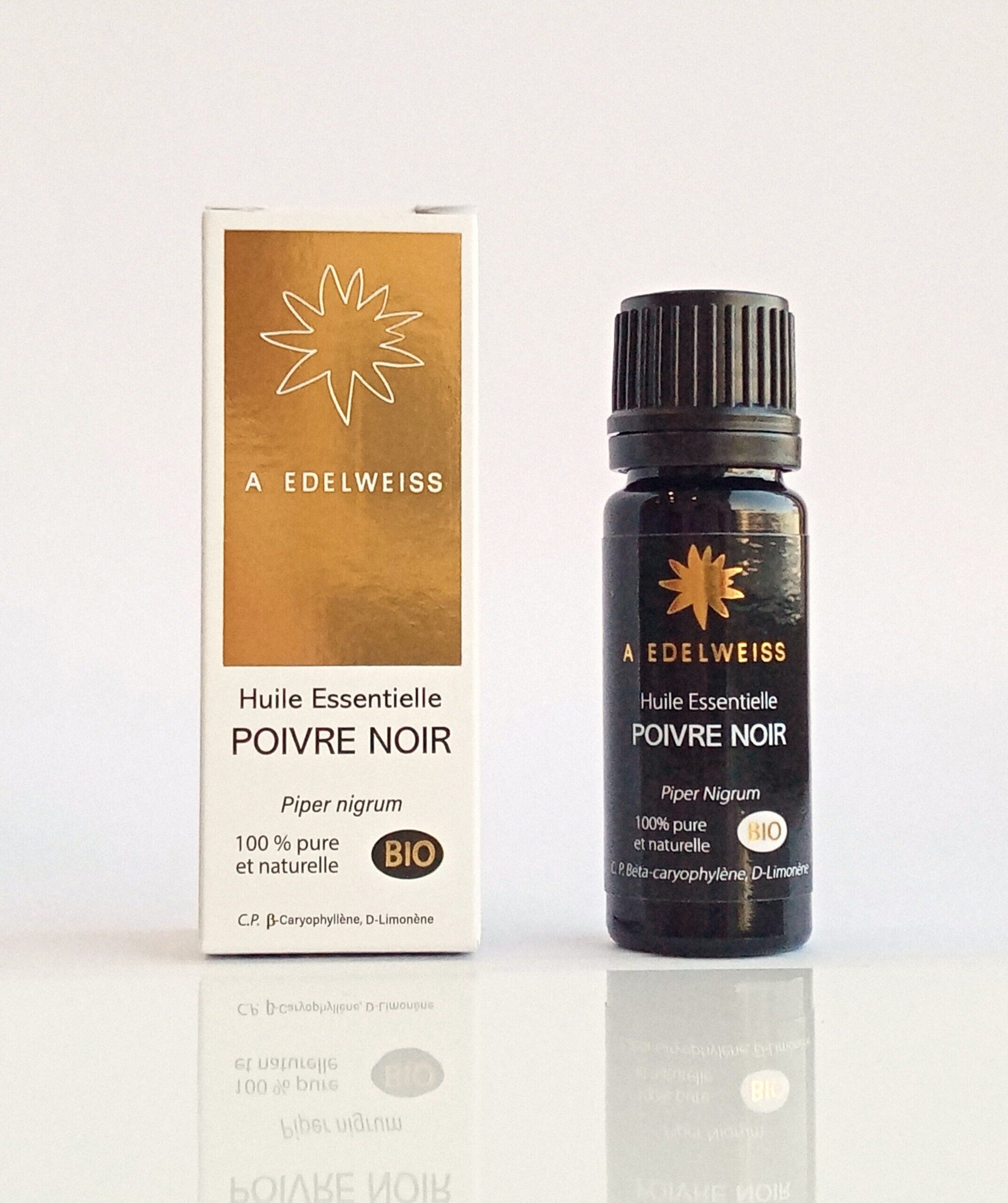 ORGANIC BLACK PEPPER ESSENTIAL OIL - 10 ML - HE16/2