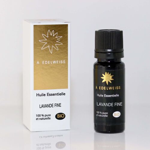 HUILE ESSENTIELLE DE LAVANDE FINE DE HAUTE PROVENCE BIO - 10 ML