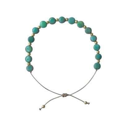 OCEAN ROUND GREEN GRASS BRACELET