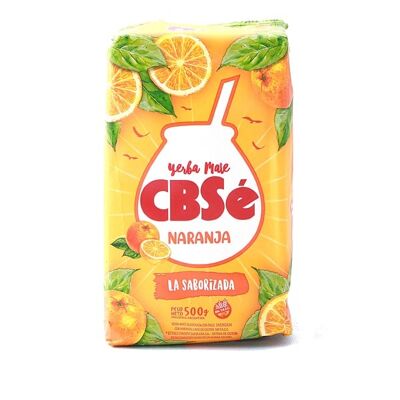 Yerba Mate CBSé con naranja, Naranja 500g