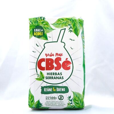 Yerba Maté CBSé traditionnelle 500g