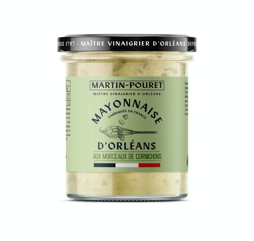 Mayonnaise à la moutarde d'Orléans aux Morceaux de Cornichons