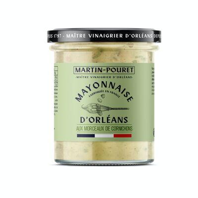 Orleans mustard mayonnaise with pieces of gherkins