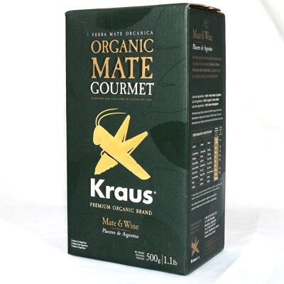 Yerba Mate Orgánica Premium Kraus 500g