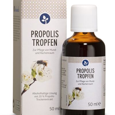 Propolis-Tropfen 50ml | 20% Propolis-Gehalt | auch zur Einnahme | in der Glasflasche