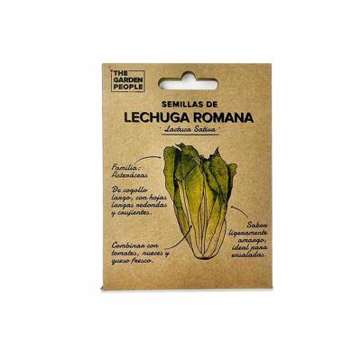 Sobre de semillas de LECHUGA Romana (1u - 1gr)