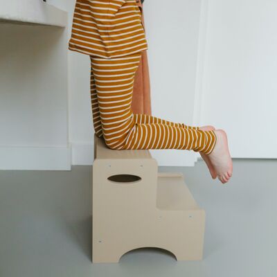 Step Up Stool - Beige