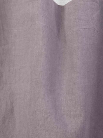 Rideau en lin à nouer Dusty Lavender - 53x108" / 135x275cm 6