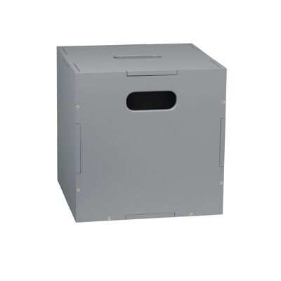 Cube Storage Box  - Grey