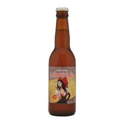 Dewy white beer flavored with red fruits 33 cl