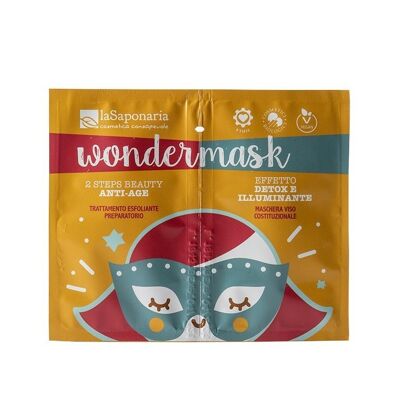 Set 5 pz Wondermask - 2 steps beauty anti-age