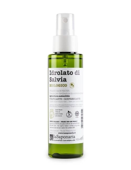 Idrolato di Salvia bio Re-Bottle spray