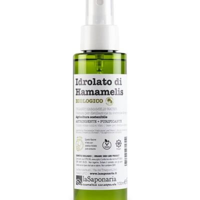 Organic Hamamelis hydrolate Re-Bottle spray