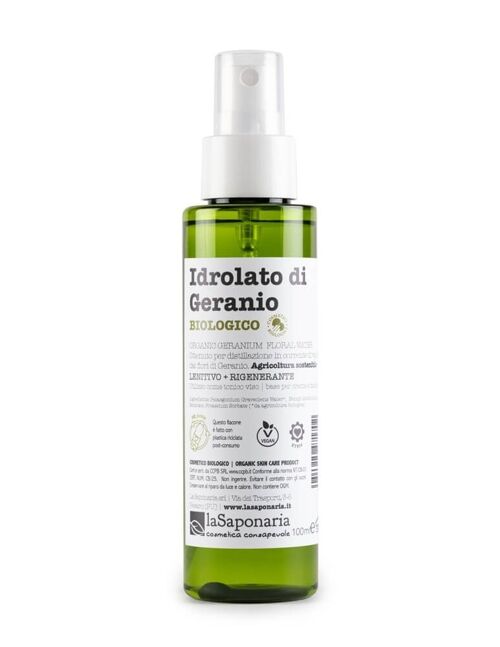 Idrolato di Geranio bio Re-Bottle spray