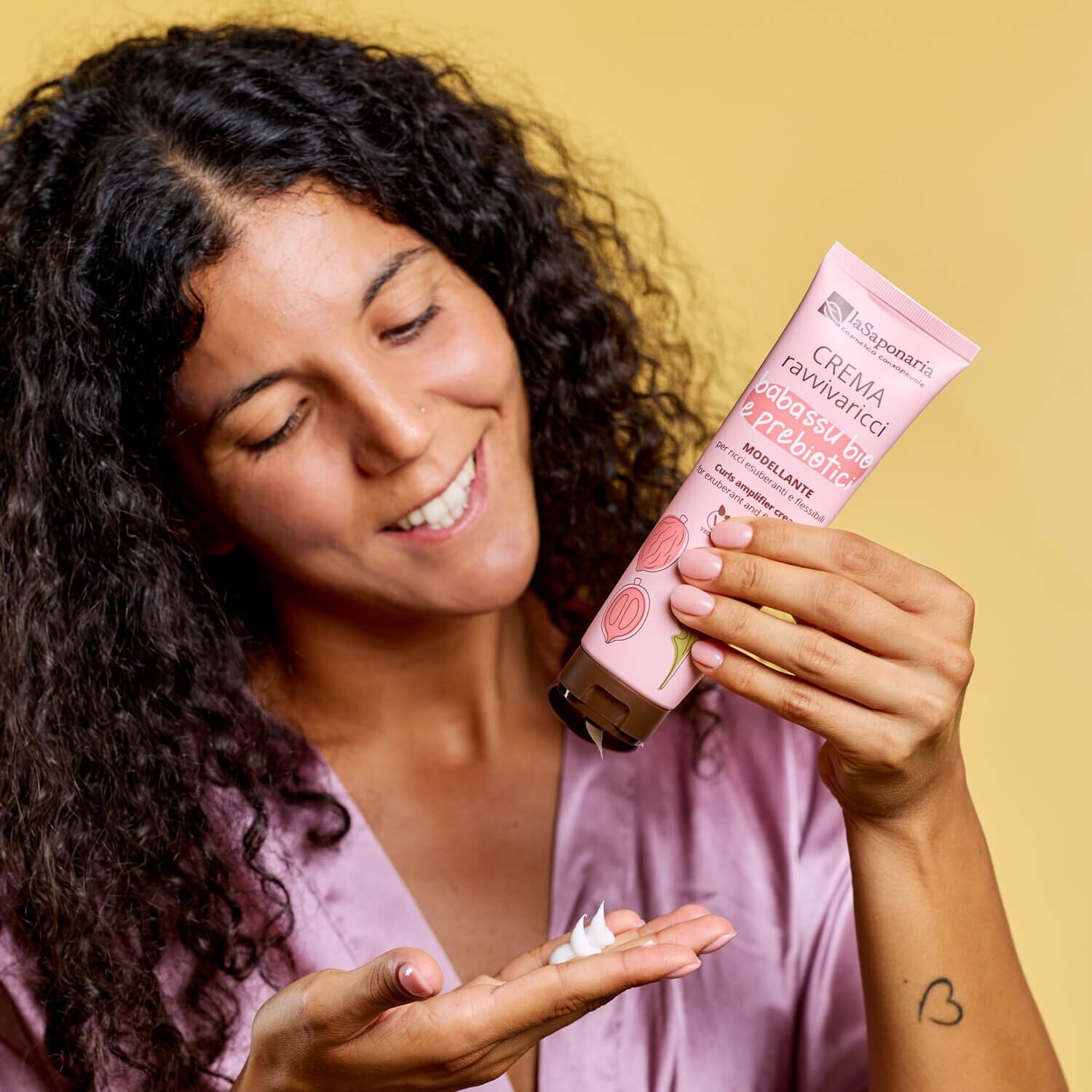 Crema Ravvivaricci modellante - Babassu BIO e Prebiotici (150 ml)