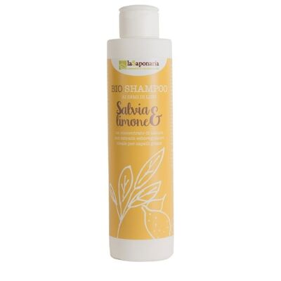 Sage and lemon liquid shampoo
 (fat hair)