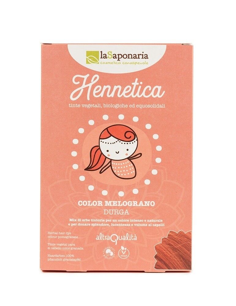 Pflanzenfarbe Granatapfelfarbe - Durga (100 gr)