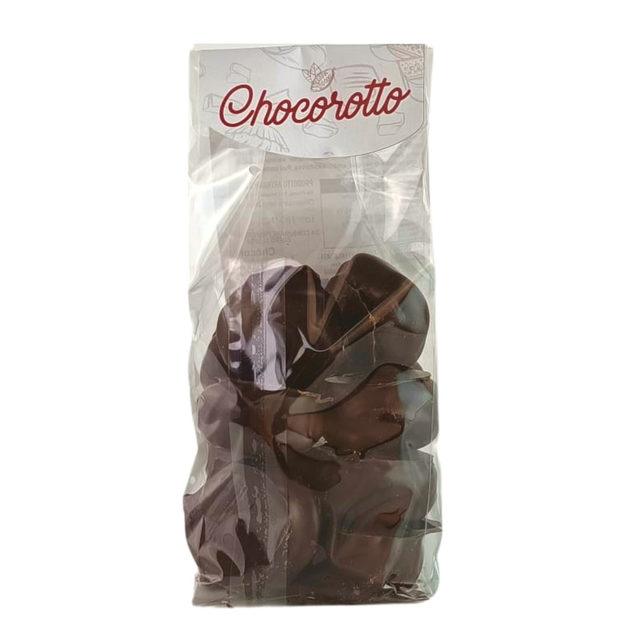 Praline di Fichi ripieni di Noci e Mandorle al Rhum ricoperti di Cioccolato Fondente250gr