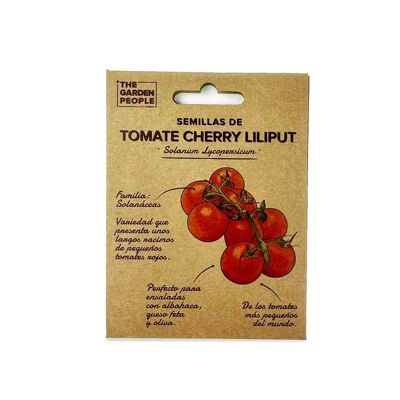 Umschlag von Tomaten-Kirschliliput-Samen (1u - 0,1gr)
