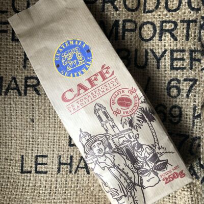 CAFÉ GUATEMALA ANTIGA EN GRANO 250 GR