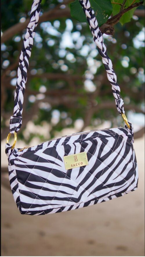 Zebra Ophelia Quilted Bag