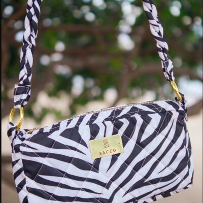 Zebra Ophelia Quilted Bag