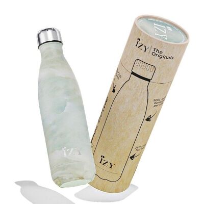 Bottiglia termica verde 500ML e bottiglia per bere / bottiglia d'acqua / thermos / bottiglia / isolata / acqua / Thermos