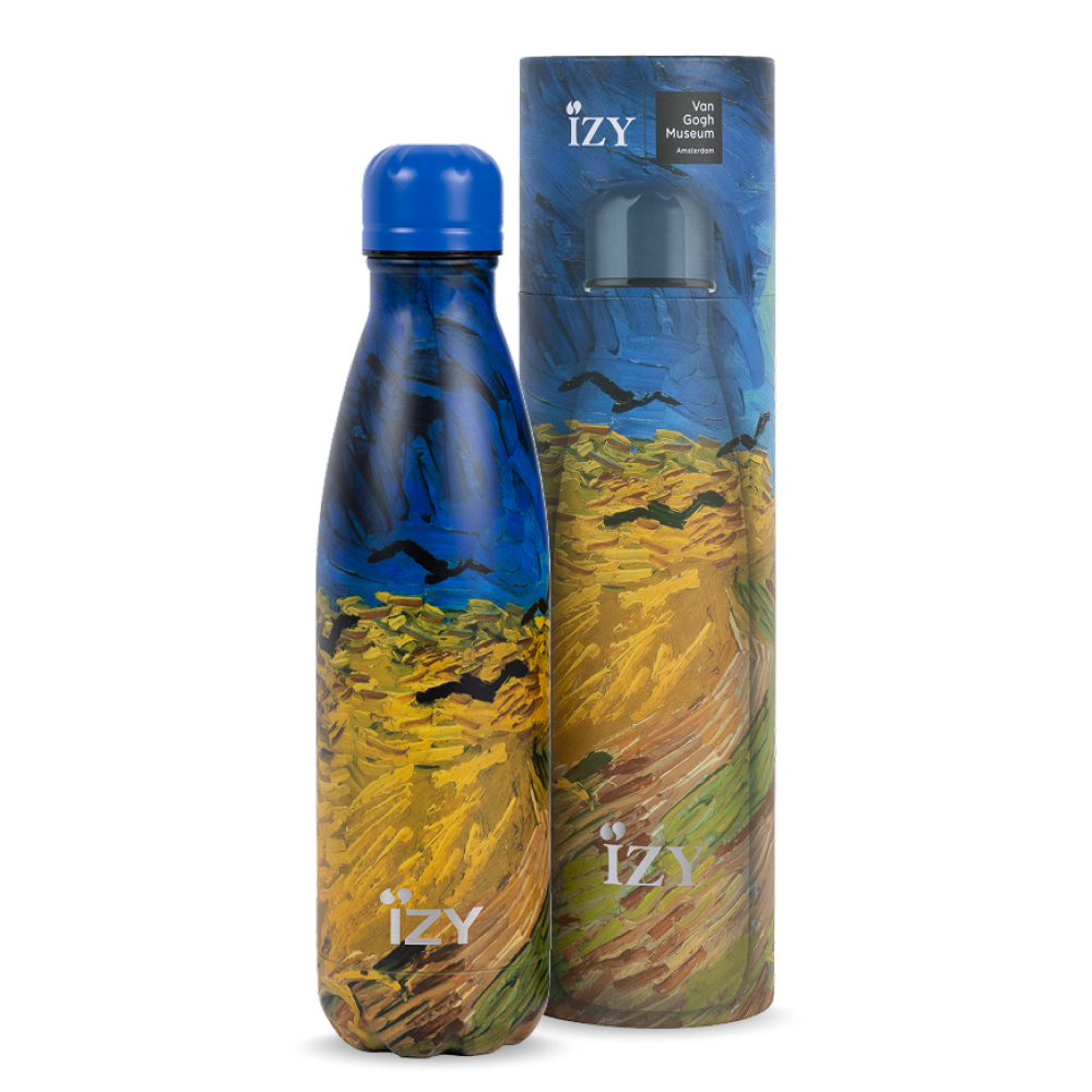 Buy wholesale IZY Thermos Bottle - Skull with a Burning Cigarette