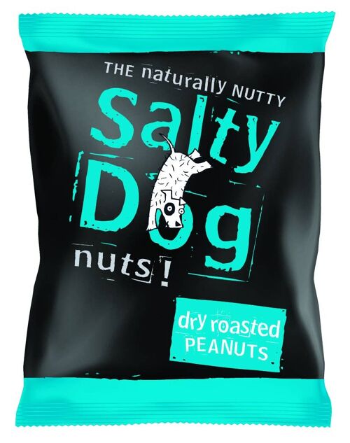 Salty dog, dry roasted peanuts 24 x 45g pub card