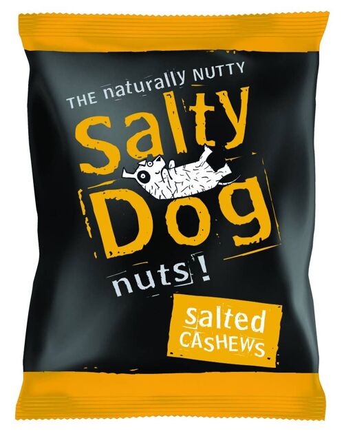 Salty dog, salted cashews 24 x 35g pub card