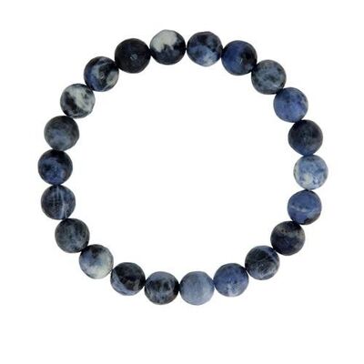 Bracelet perles de sodalite (8mm)