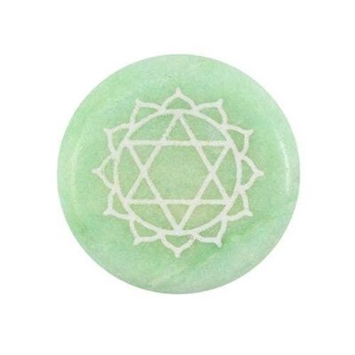 Pierre de méditation pour le chakra du cœur