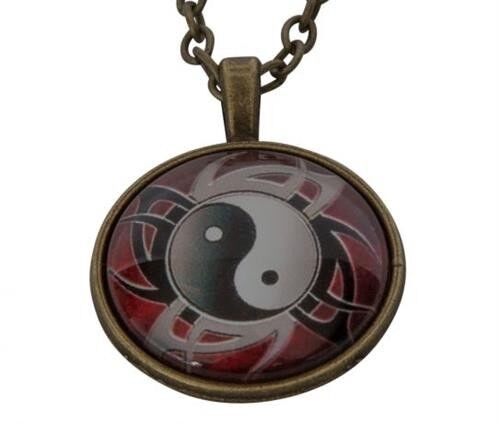 Pendentif porte-bonheur Ying Yang 22mm
