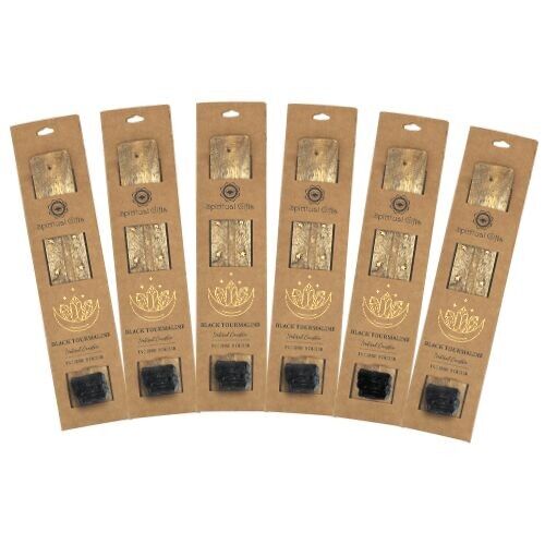 Portaincenso Tormalina Nera Set da 6 pz