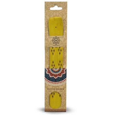 Portaincenso in legno Green Tree Giallo