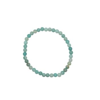 Bracelet perles Amazonite 4 mm
