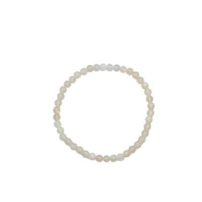 Bracciale con perline in Giada Cinese 4 mm