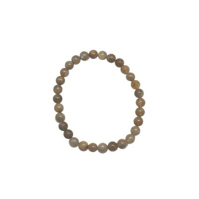 Bracciale con perline Labradorite 6 mm