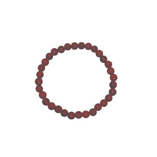 Red Jasper beaded Bracelet 6 mm